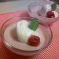 pinini's cooksnap of when they made いちごのババロア.