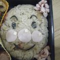 3姉妹ちゃんママ's cooksnap of when they made キャラ弁　簡単　アンパンマン　弁当.