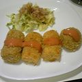 sou＆tuki's cooksnap of when they made 新じゃがで♪揚げずにカレーコロッケ♪.