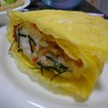 ゆいランラン's cooksnap of when they made 温ちらし寿司の卵包み.