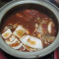 IbuNatsuko's cooksnap of when they made だし醤油でちゃんこ風トマト鍋.