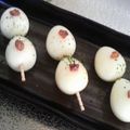 徹嫁っち's cooksnap of when they made 半熟うずらのアンチョビのせ☆.
