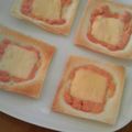 徹嫁っち's cooksnap of when they made 春巻きの皮で作る♥明太子ピザ.