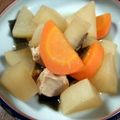 マドレーヌ姫's cooksnap of when they made 鶏もも肉と大根の炊いたん.