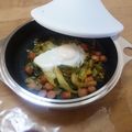 あやねろ∮'s cooksnap of when they made タジン鍋で☆キャベツの目玉チーズ焼き.