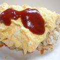 ごろんちょぱっぱ's cooksnap of when they made オムライス～ガーリックライス包み～.