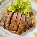 Ri→chan's cooksnap of when they made バター醤油が激ウマ♡カフェ飯風ステーキ丼.