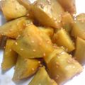 ｱﾋﾙ's cooksnap of when they made カリッカリ大学いも.