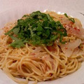 YUTATATAKA's cooksnap of when they made 冷製☆梅と玉ねぎの和風パスタ.