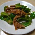 こある's cooksnap of when they made お弁当に☆豚肉とピーマンのみそ炒め.