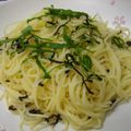 えいとさん's cooksnap of when they made 簡単塩昆布と青じその混ぜるだけパスタ.