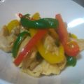 ﾟ･｡きぬさやﾟ･｡'s cooksnap of when they made 鶏肉とピーマンのガーリック炒め.