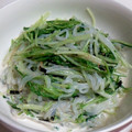 ヵりｎ's cooksnap of when they made しらたきと水菜のタラマヨ和え.