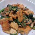 miyumiyu510's cooksnap of when they made 春菊と豚肉の味噌炒め.
