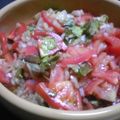 おかんさん's cooksnap of when they made トマトと玉葱のサラダ.