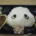 3姉妹ちゃんママ's cooksnap of when they made たれぱんだ☆弁当（キャラ弁）.