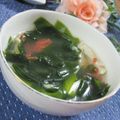 miyuki12's cooksnap of when they made さっぱり梅風味のワカメスープ.