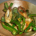 ayabian's cooksnap of when they made パパッと簡単！ピーマンとちくわの炒め物.