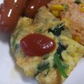 shouko's cooksnap of when they made たっぷりほうれん草のオムレツ.