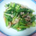 ともっぺ２９'s cooksnap of when they made 小松菜のオイスターソース炒め.