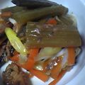 めそのお's cooksnap of when they made サンマかば焼き缶❀フキ煮もの.