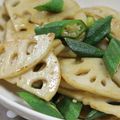 とろままちゃん's cooksnap of when they made オクラとれんこんのバター醤油炒め.