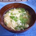 あんずぽんず's cooksnap of when they made ニセ～エンドウのお味噌汁.