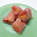 Fire-King's cooksnap of when they made ✿✿パプリカの生ハム巻き✿ピンチョス風✿.