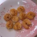 ゆりYO船長's cooksnap of when they made 簡単　揚げない★ポップコーンシュリンプ★.