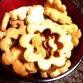 なのてくのろじー's cooksnap of when they made 型抜きクッキー（ﾌﾟﾚｰﾝ）.
