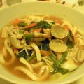☆まみぃ☆'s cooksnap of when they made きのことアサリの中華風塩うどん.