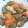✿ひな✿'s cooksnap of when they made 鶏肉とこんにゃくのオイスターソース炒め煮.
