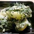 maruru-nn's cooksnap of when they made コロコロポテサラ①春菊と胡麻マヨ☆.