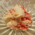 たもたん's cooksnap of when they made お弁当に♪かにかまのわさびマヨ和え.