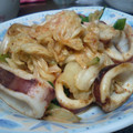 ぽんぽん堂's cooksnap of when they made 白菜とイカのキムチの素炒め.