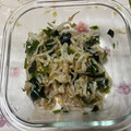ひろあや母's cooksnap of when they made もやしとわかめのやみつきナムル.