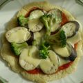 みわかけ's cooksnap of when they made おからのピザ生地☆混ぜて焼くだけサクサク.