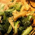 はちみつバチ's cooksnap of when they made ちんげん菜と油揚げの胡麻和え.