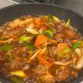 たてえり。's cooksnap of when they made 唐揚げリメイク！本格酢豚風アレンジ.