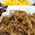 るなまりー's cooksnap of when they made 牛蒡と牛肉の甘辛煮.
