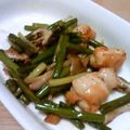 さむずあっぷ's cooksnap of when they made 鶏もも肉とにんにくの芽の炒めもの.