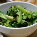 ＊いばら＊'s cooksnap of when they made カブの葉の塩昆布和え.