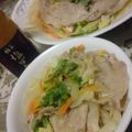 AYATORI's cooksnap of when they made 紹興酒が決め手❤レンジで蒸ししゃぶ.
