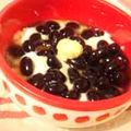 くっくのん's cooksnap of when they made 黒豆ヨーグルトｉｎはちみつ生姜.