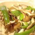くっくのん's cooksnap of when they made 簡単！舞茸ピーマンのクレソル炒め♪.