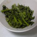 ＠すぃえる's cooksnap of when they made 電子レンジで簡単☆大根葉の煮びたし♪.