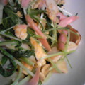 akiちｬん☆'s cooksnap of when they made おさかなソーセージとエリンギのマヨ炒め☆.
