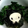 puniＫ's cooksnap of when they made ゲゲゲのべとべとさん☆簡単キャラ弁.