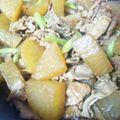 二度寝から目が覚めた's cooksnap of when they made 時短☆大根と豚肉のオイスター炒め煮.