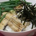 ピンクのたまご's cooksnap of when they made 土用の鰻 白焼き丼.